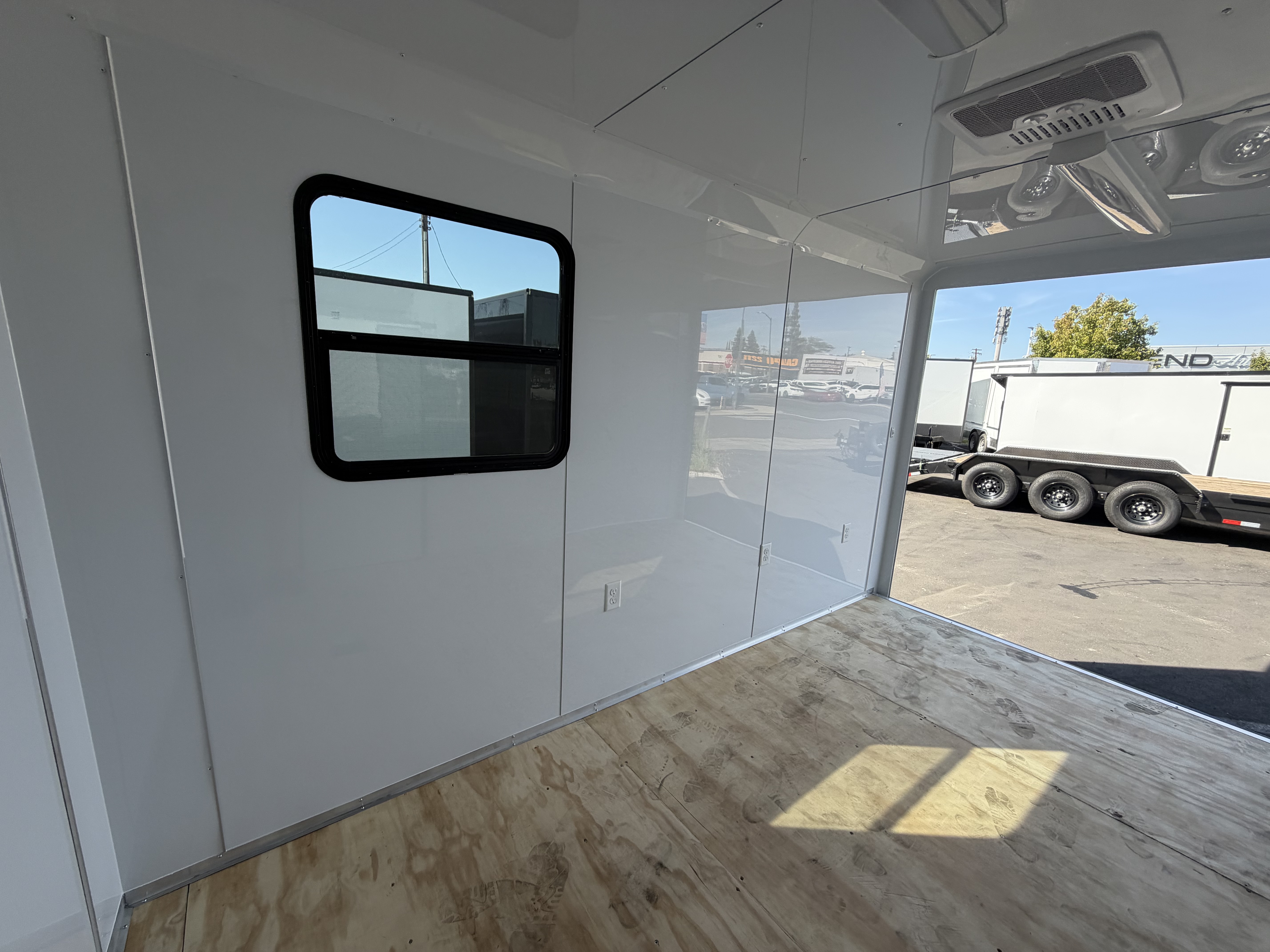 2027 7x12 TA 2027 Panther Cargo 7x12TA Custom/Race Trailer White — photo 7 of 15