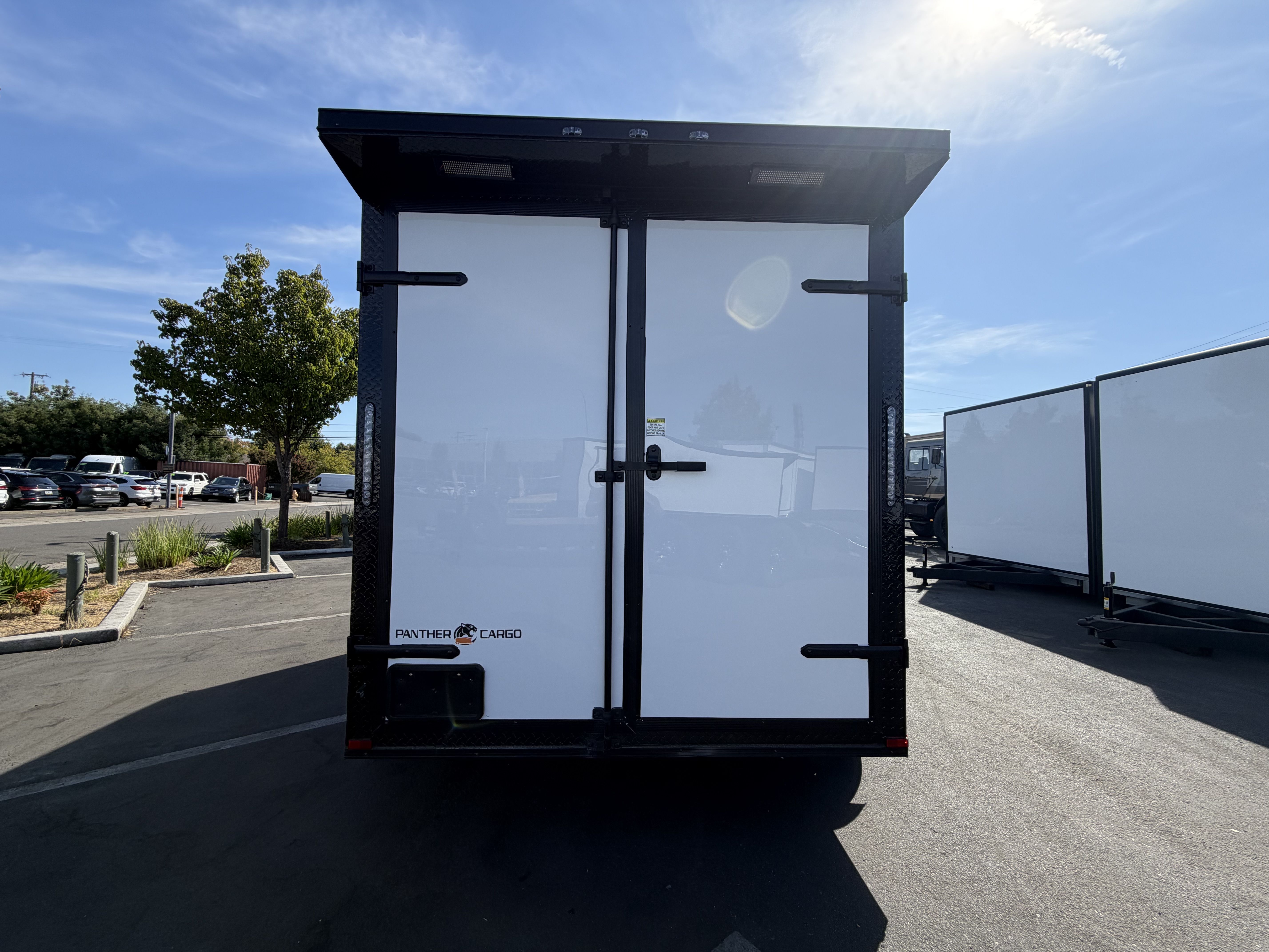2027 7x12 TA 2027 Panther Cargo 7x12TA Custom/Race Trailer White — photo 14 of 15