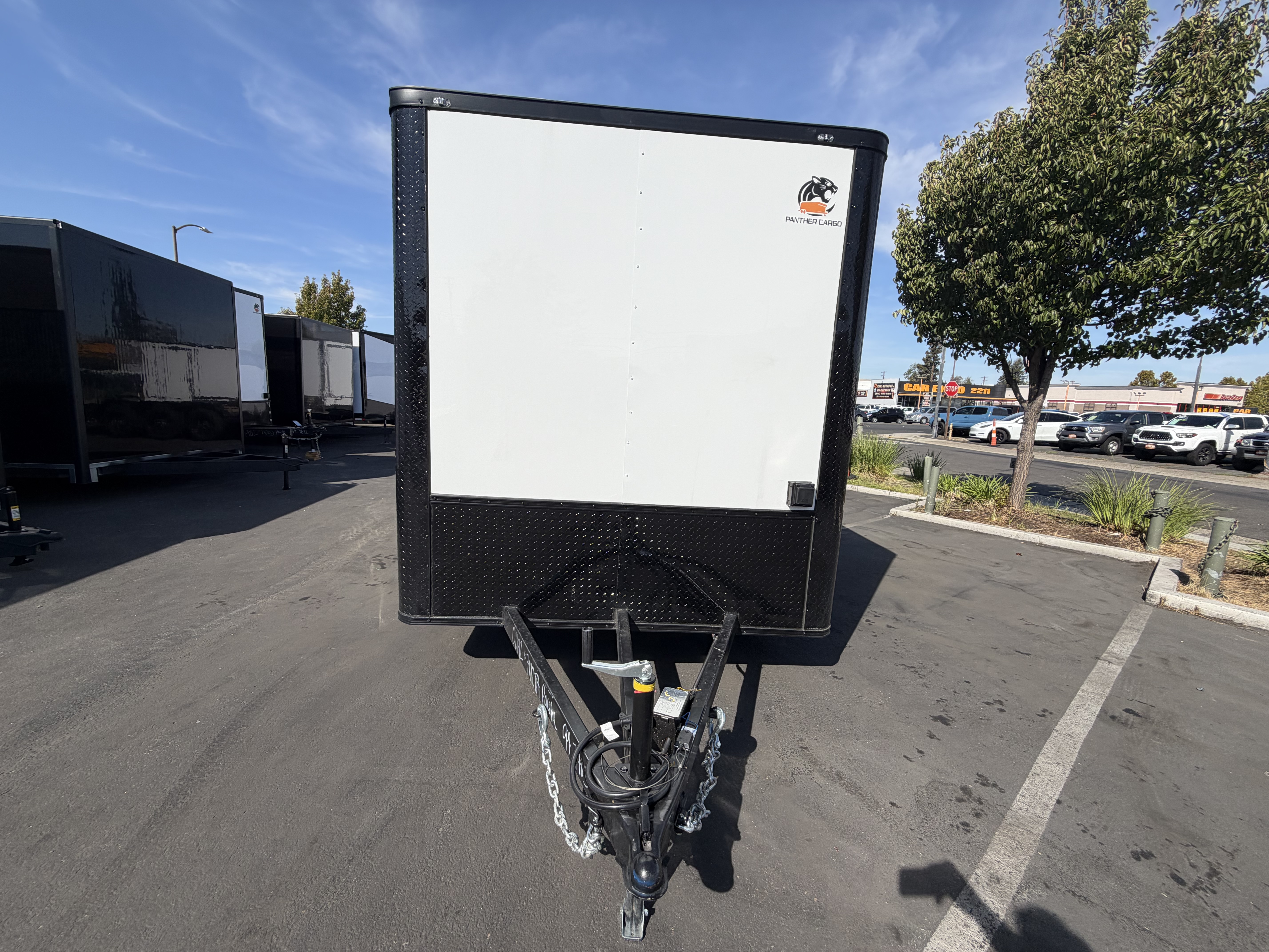 2027 7x12 TA 2027 Panther Cargo 7x12TA Custom/Race Trailer White — photo 13 of 15