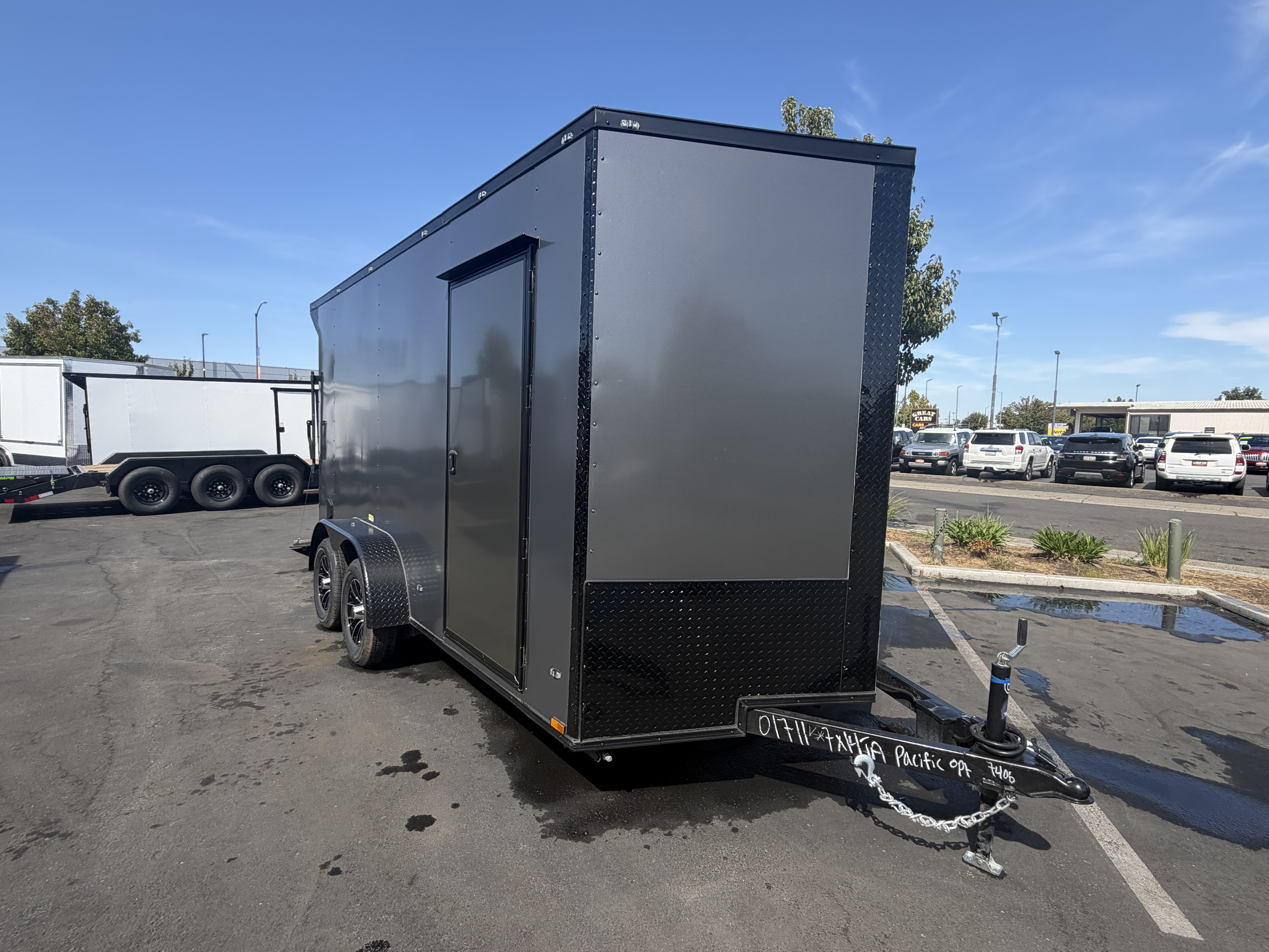 2027 7x14 TA 2027 Panther Cargo 7x14TA Charcoal — photo 1 of 12
