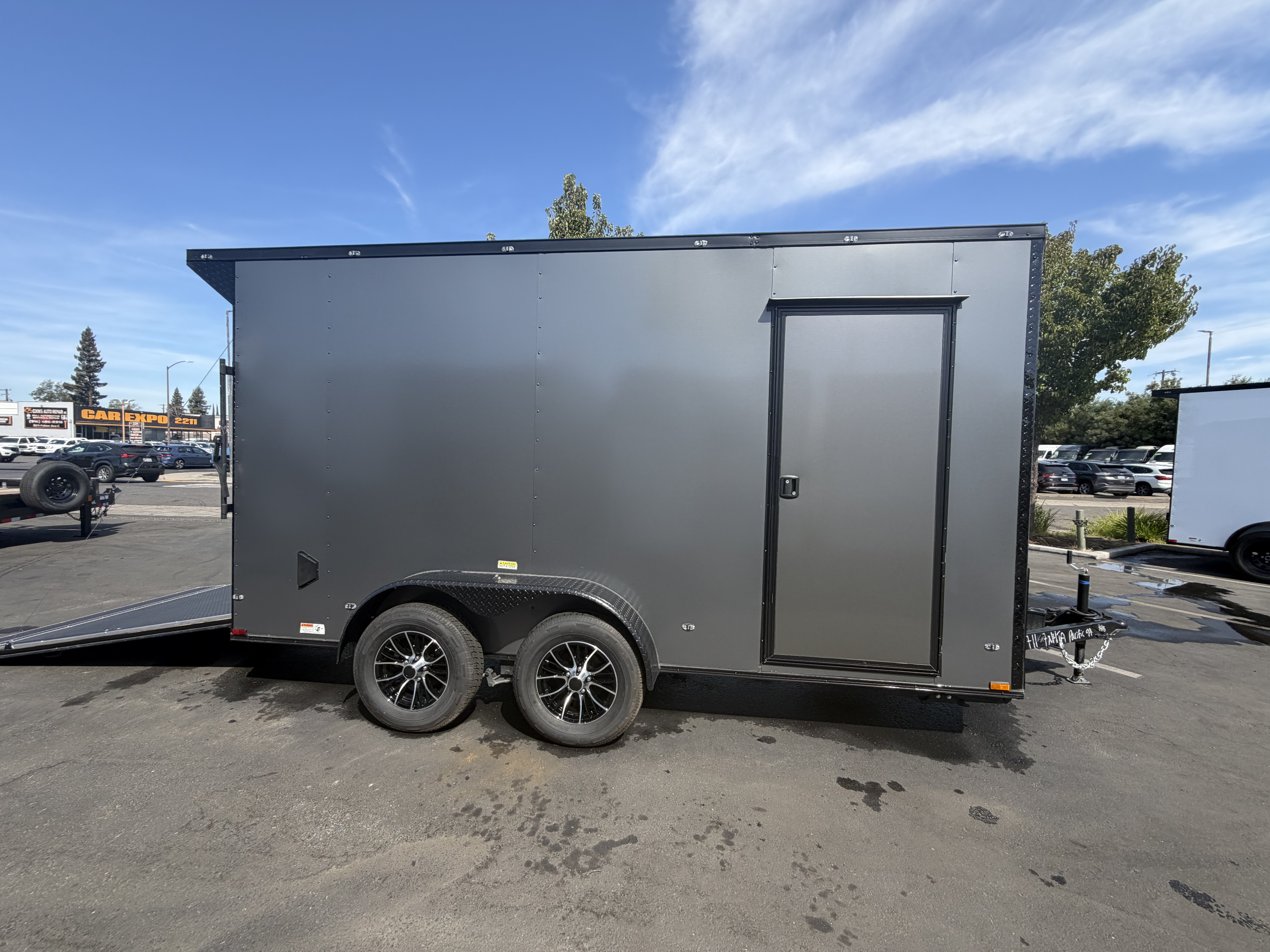 2027 7x14 TA 2027 Panther Cargo 7x14TA Charcoal — photo 3 of 12