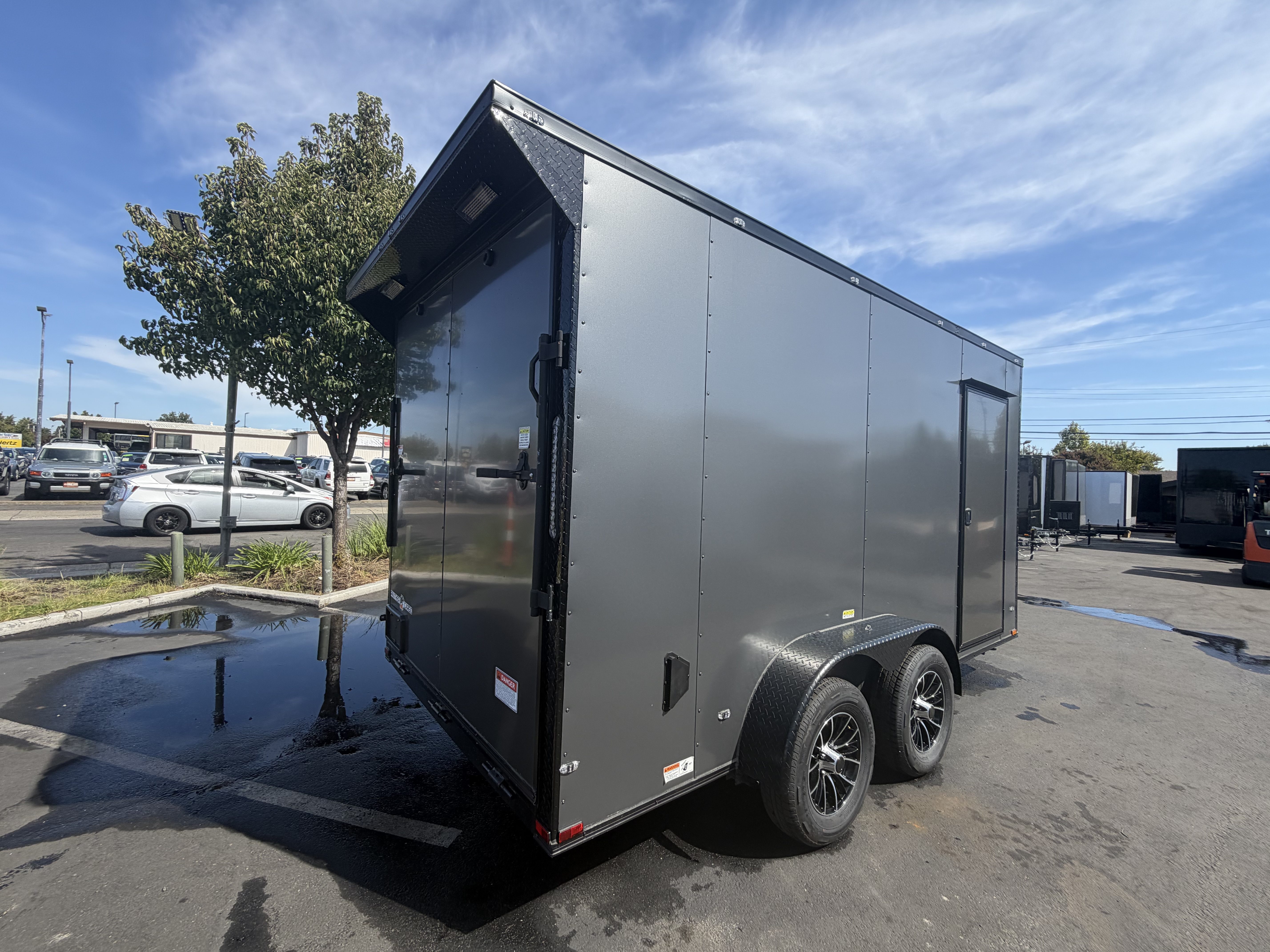 2027 7x14 TA 2027 Panther Cargo 7x14TA Charcoal — photo 5 of 12
