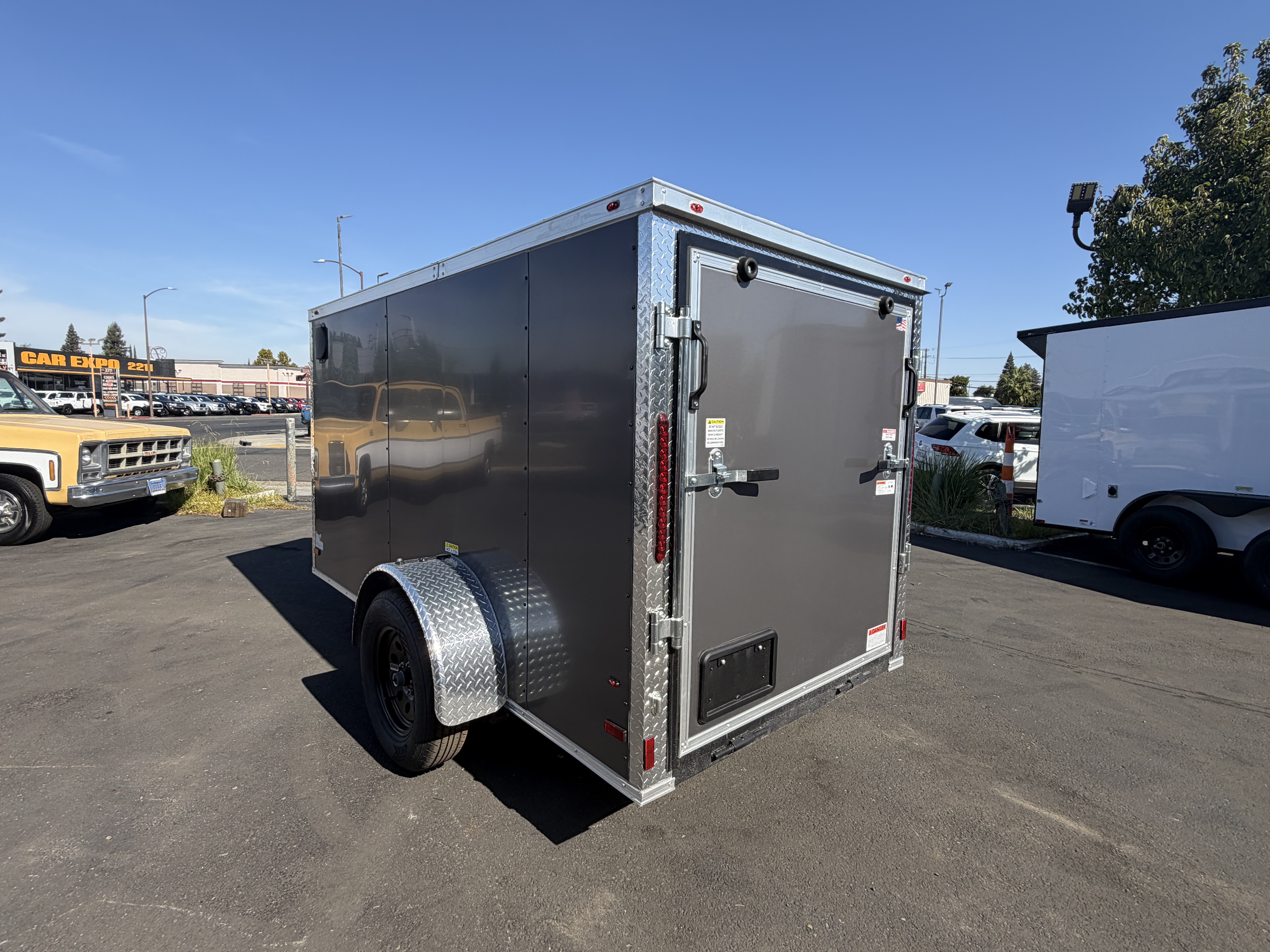 2027 5x10 SA 2027 Panther Cargo 5x10SA Charcoal — photo 5 of 12